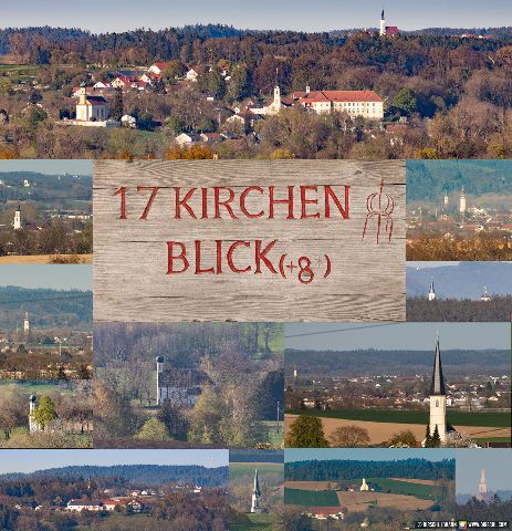 Gemeinde Heldenstein Landkreis Mühldorf 17-Kirchen-Blick-Marker (Dirschl Johann) Deutschland MÜ